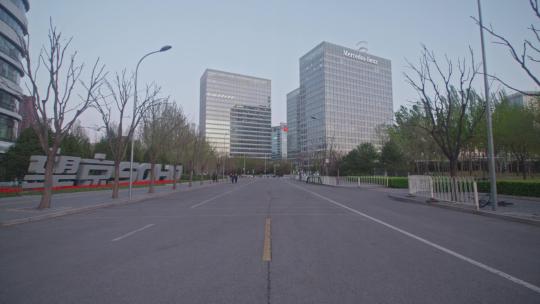 北京市朝阳区望京SOHO实拍4K夜景视频素材