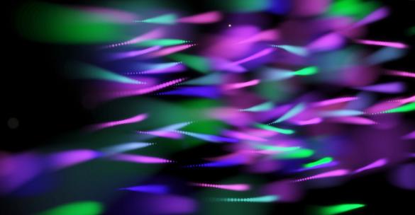 梦幻时尚粒子线条流动特效动画4KAE工程