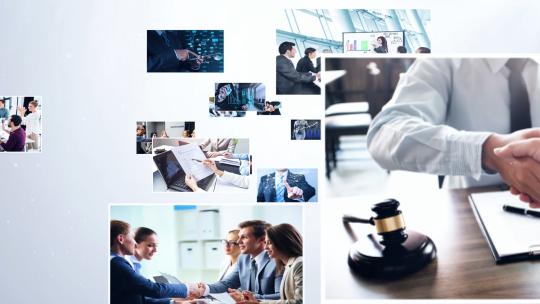 图片照片汇聚文字标题logo展示片头