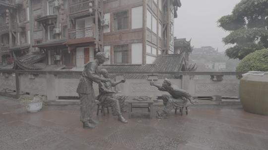 贵州茅台1915广场航拍风景景点酒都旅游雕像