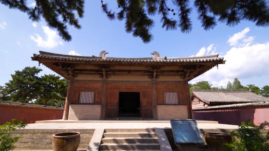 【4K】忻州五台山 南禅寺 唐代榫卯结构