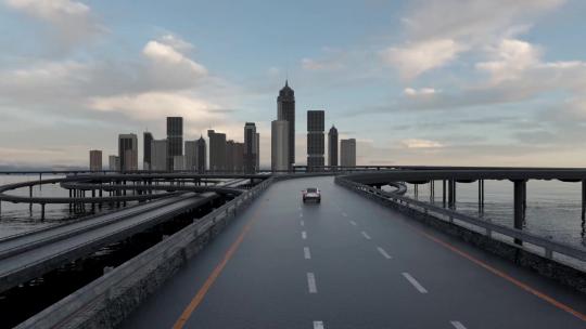 现代化新能源科技感汽车充电电池快充续航