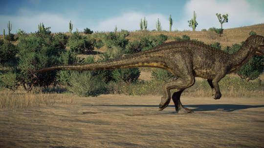重爪龙食草恐龙三叠纪侏罗纪白垩纪三维