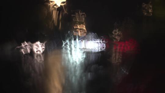 模糊光影光斑雨色 (2)