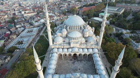 空中苏莱曼尼耶清真寺