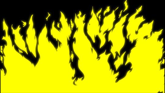 4kMG二维动画卡通火焰火苗元素视频素材 (1)