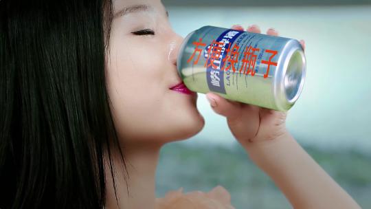AE女饮料芒果汁素材-换瓶AE视频素材教程下载