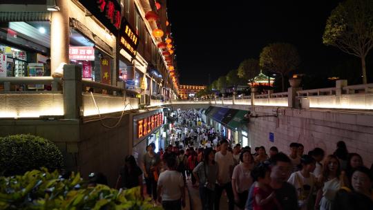 合集_西安鼓楼回民街4K延时