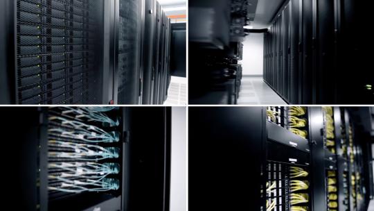 大数据云计算中心服务器机房高清在线视频素材下载