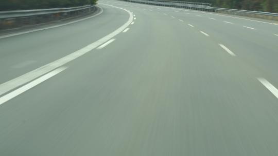 高速公路速度感高速行驶路面速度激情赛车视频素材模板下载