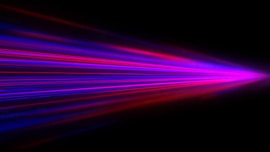 动感放射光带流动粒子速度光线背景视频素材