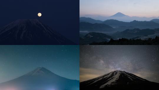 【合集】日本 富士山延时