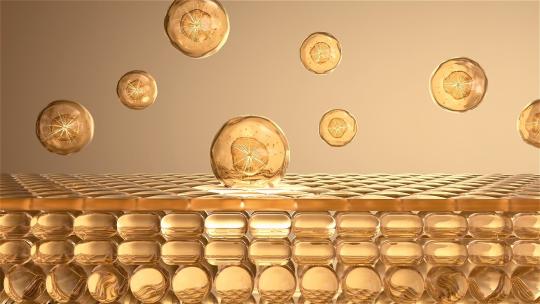 金色分子细胞皮肤修复弹性