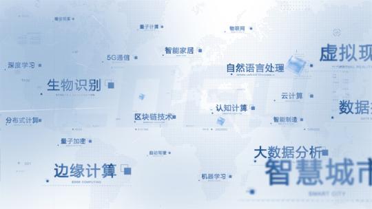 企业多文字展示AE模板