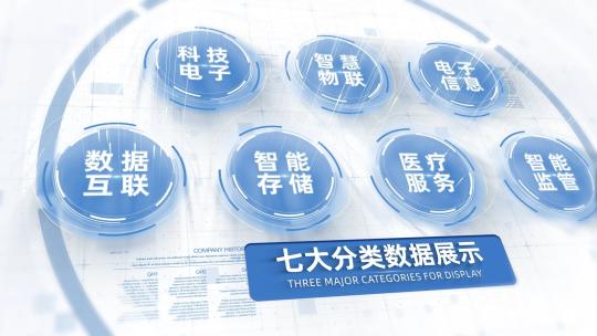 亮色干净数据平台分类展示