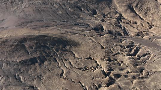 西藏大地沟壑纹理航拍视频素材模板下载