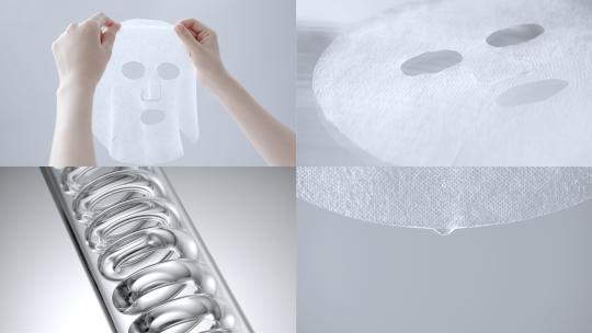 面膜玻尿酸精华护肤品面膜广告