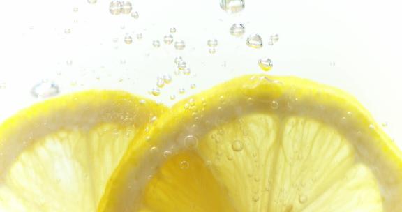 水果 柠檬 微距