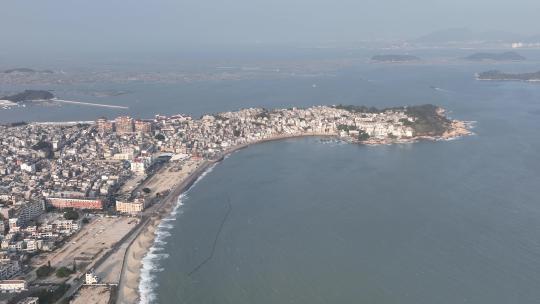 原创 福建漳州东山岛南门湾海岸线航拍风光