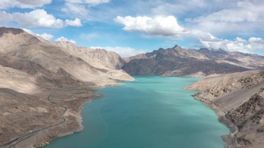 新疆塔县班迪尔湖视频素材模板下载