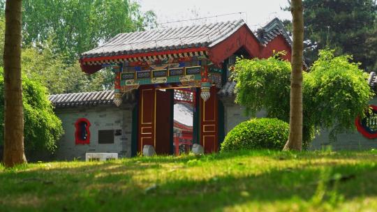 中国传统古建筑群视频素材模板下载