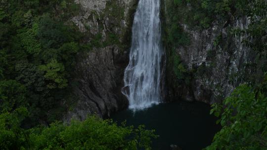 浙江温州楠溪江自然风景，龙湾潭