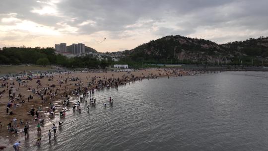 连云港在海一方公园航拍