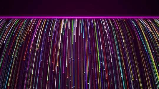 4k心形瀑布粒子婚礼背景AE模板AE视频素材教程下载