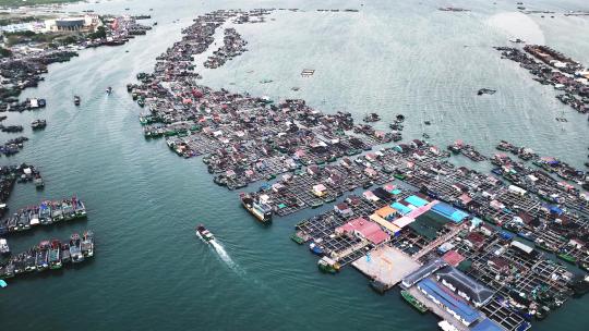 海南陵水疍家渔排