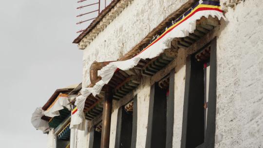 西藏大昭寺建筑视频素材模板下载