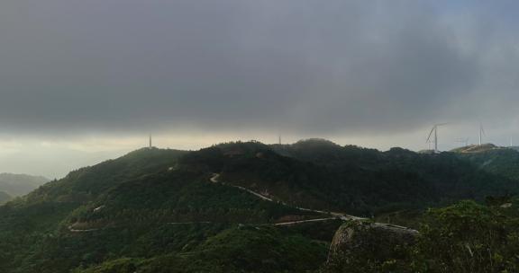 风电场风车山延时