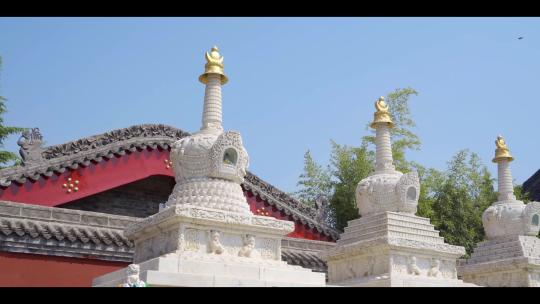西安城市印迹-广仁寺12视频素材模板下载