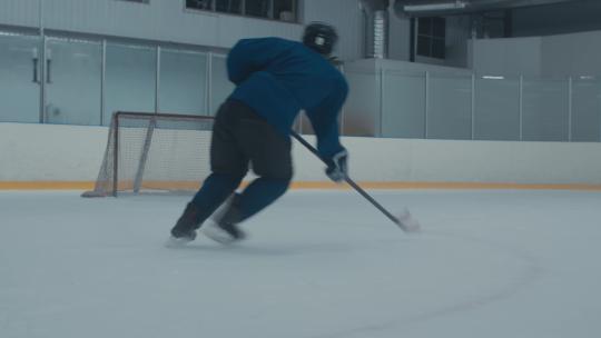 冰球竞技场冬季奥运会特写视频素材视频素材模板下载
