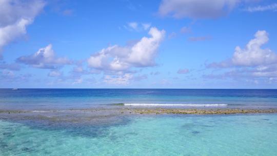 蓝色大海海景