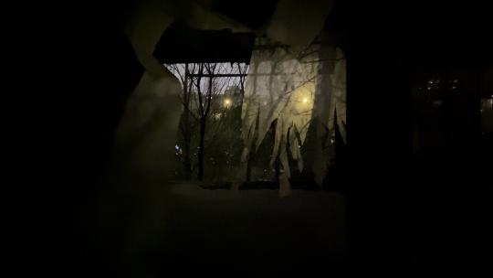 恐怖寂静素材-废弃医院实拍空镜