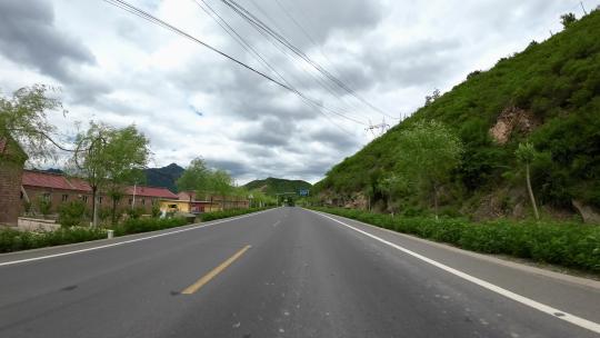 （原创）沿途风景车窗外风光 第一视角开车