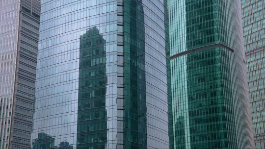 金融商务大楼玻璃墙外立面