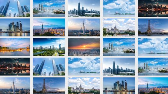 时间回顾照片翻页快闪片头高清AE视频素材下载