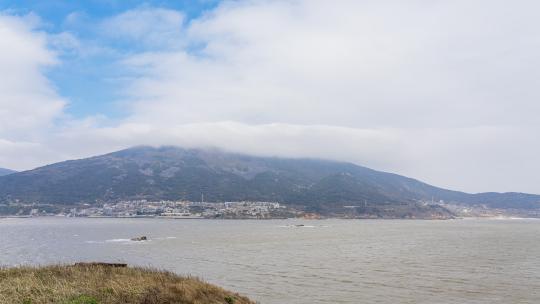 平潭岛君山云雾延时摄影