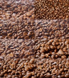 咖啡豆光影变化高清在线视频素材下载