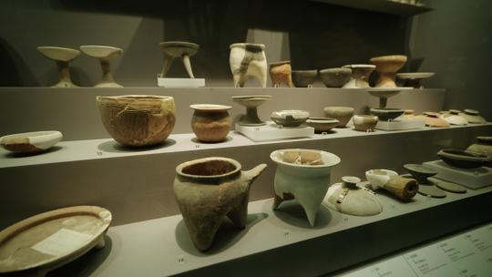 南京博物院 文物展览陶器史前文化看展文物