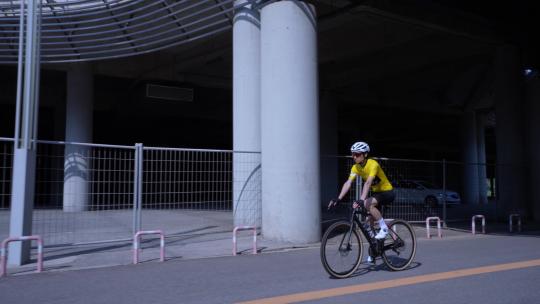 骑自行车 骑车 运动视频素材模板下载