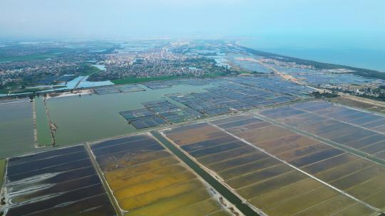 【4k原创】海南乐东传统莺歌海盐田航拍