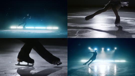 【合集】专业运动员花样滑冰冰上起舞高清