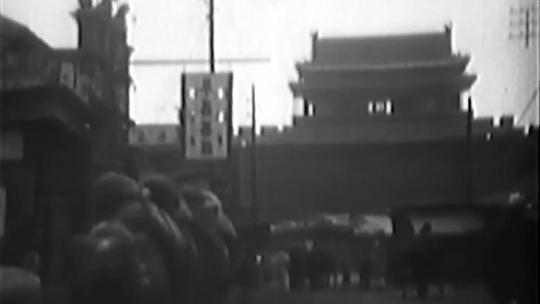 40年代中国、北京城视频素材模板下载