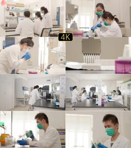 医疗实验室 中医 科研 规培  实验仪器高清在线视频素材下载