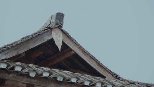 古建筑屋顶空镜