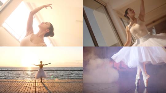【合集】优美的芭蕾舞视频素材模板下载