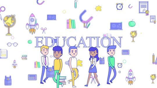 学习动力教育图标里走动