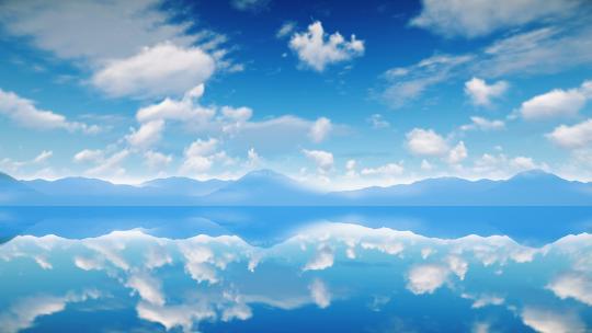 盐湖-镜面天空